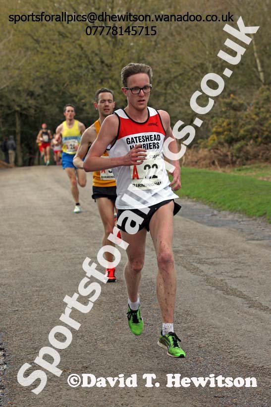 Senior mens English National 12 Stage Road Relay, 2016 English National 12 and 6 Stage Road Relays, Sutton Coldfield, Birmingham. Photo: David T. Hewitson/Sports for All Pics